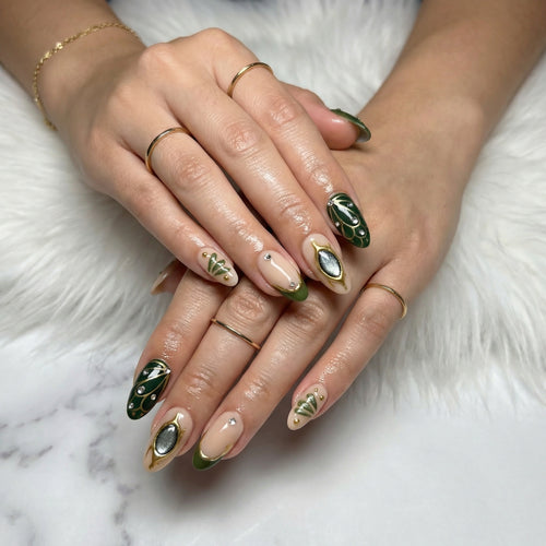 0024 Eleanor - Luxury Press-on Nails