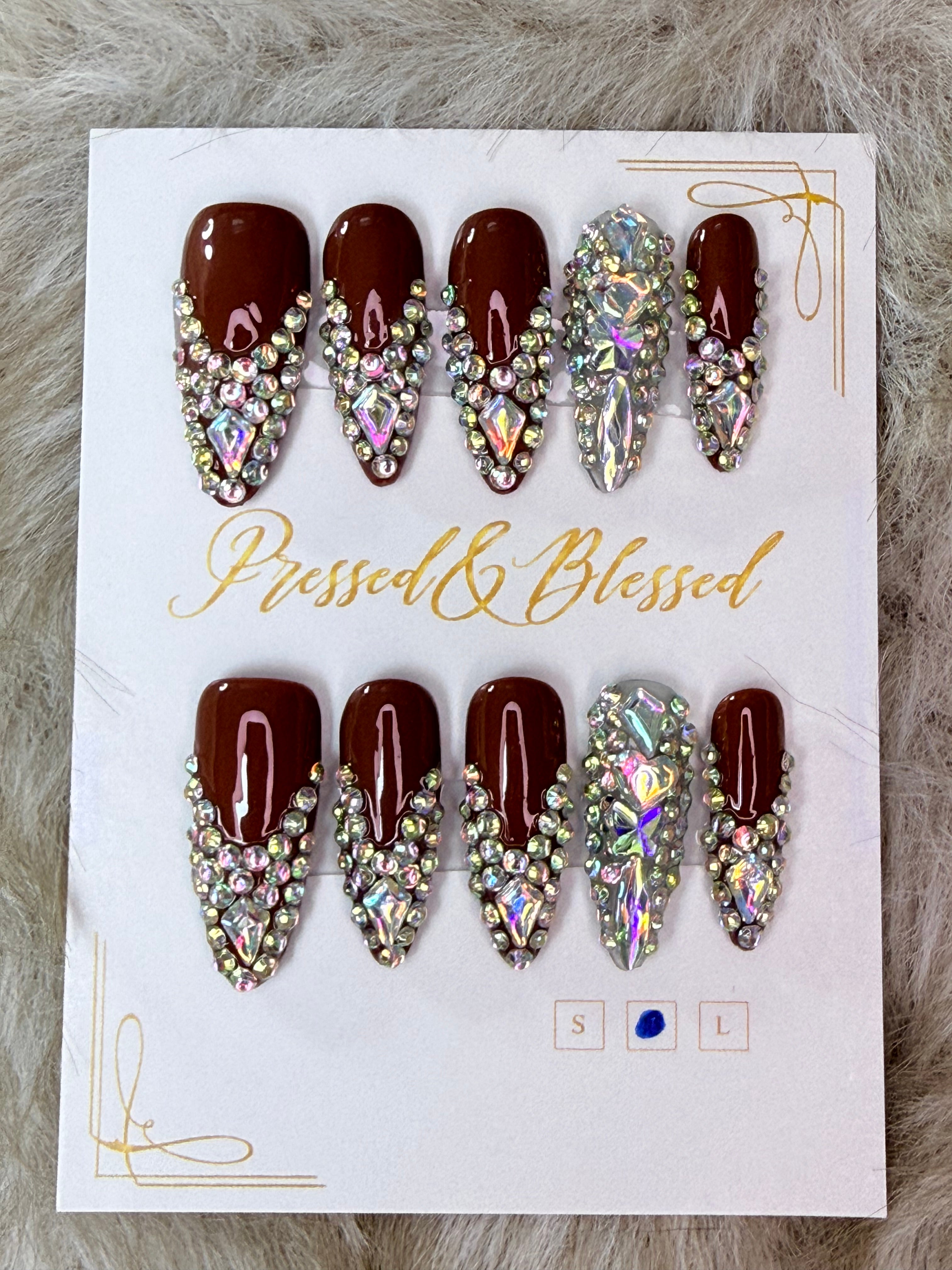 142 Rich Girl Ransom - Luxury Press-On Nails