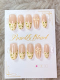 052 Polite but Unavailable - Luxury Press-On Nails