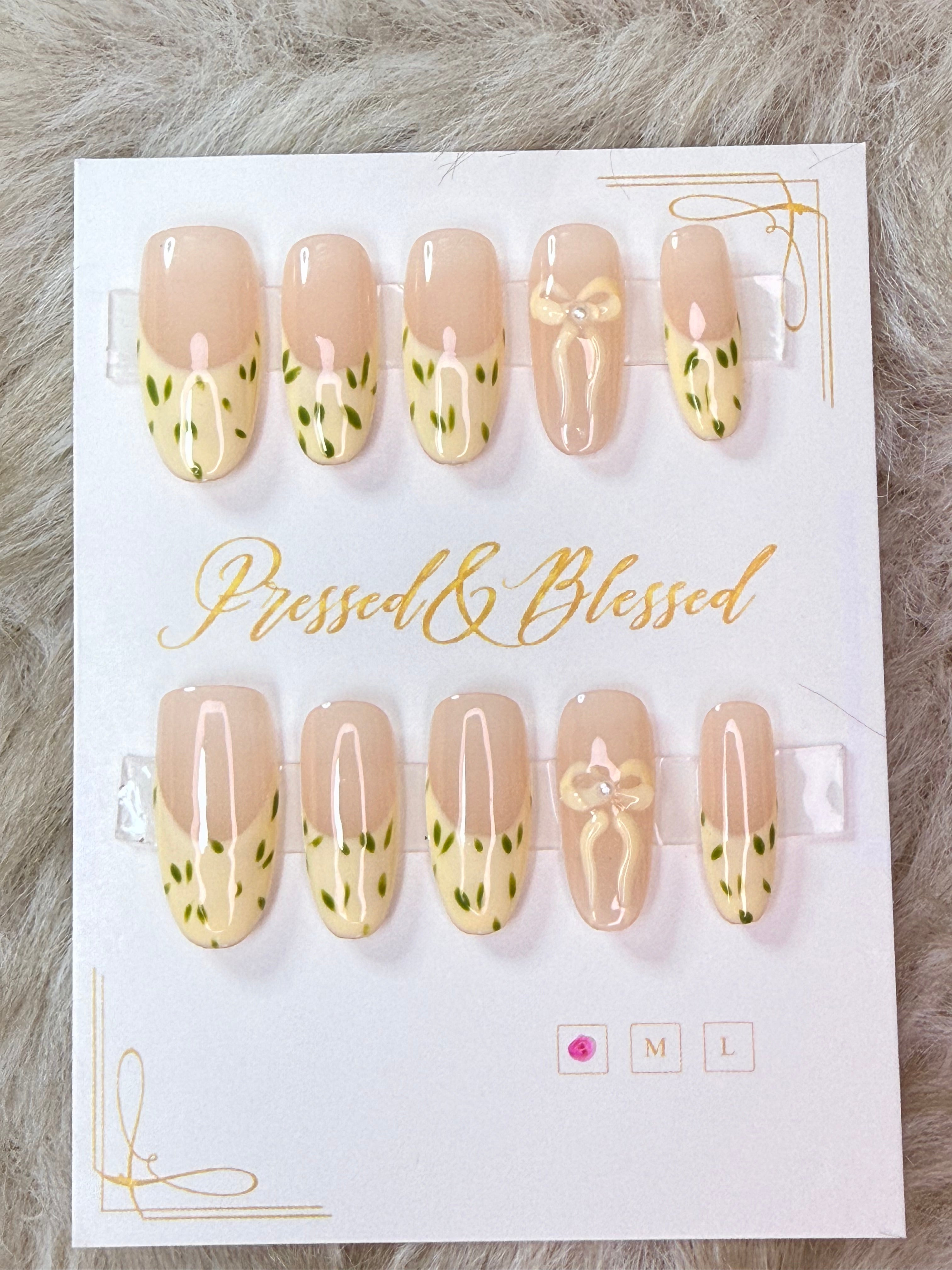 052 Polite but Unavailable - Luxury Press-On Nails