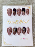 129 Sugar Pie Honey Bun - Press- On Nails