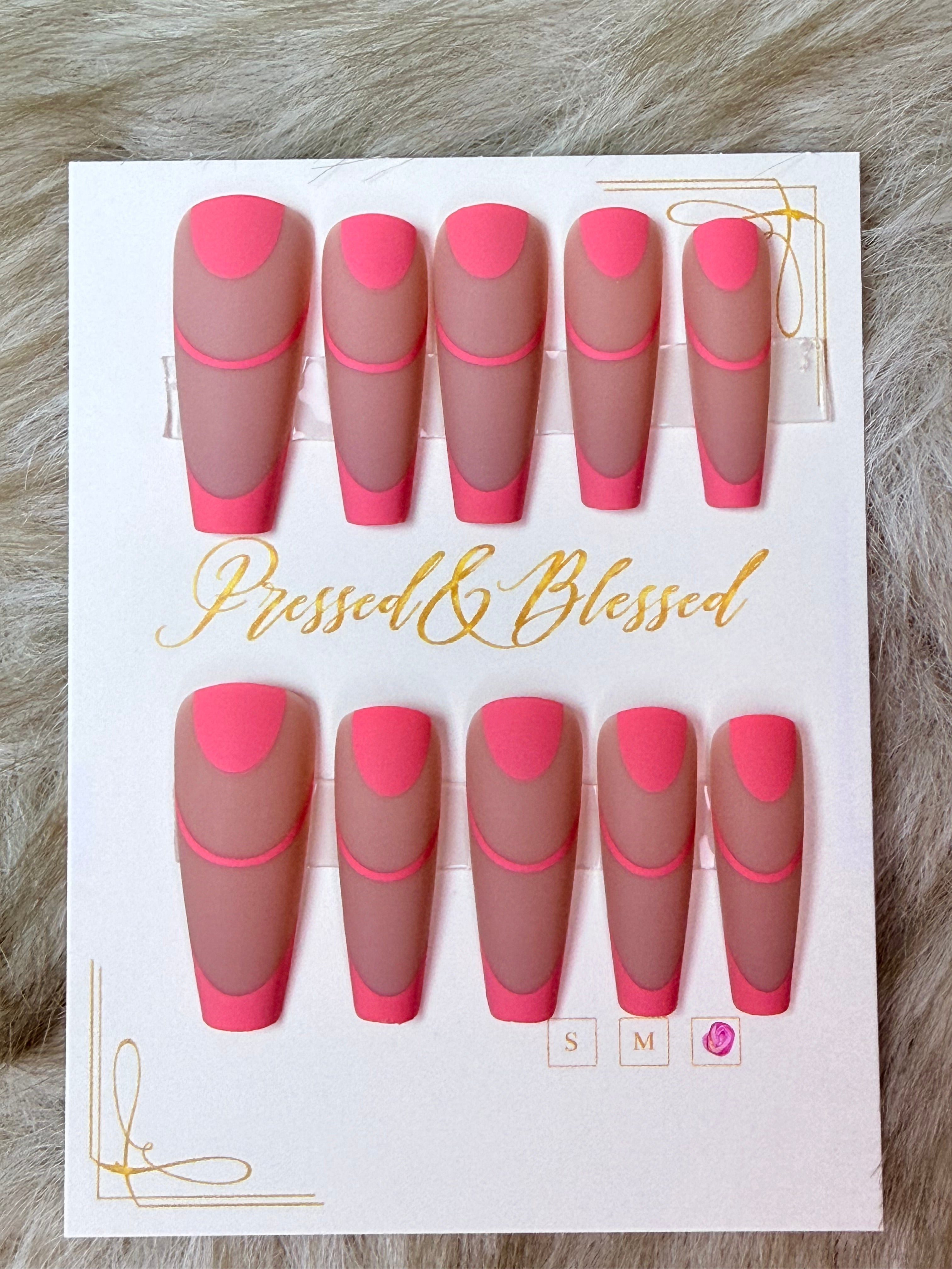 122 Hot Girl Summer - Luxury Press-On Nails