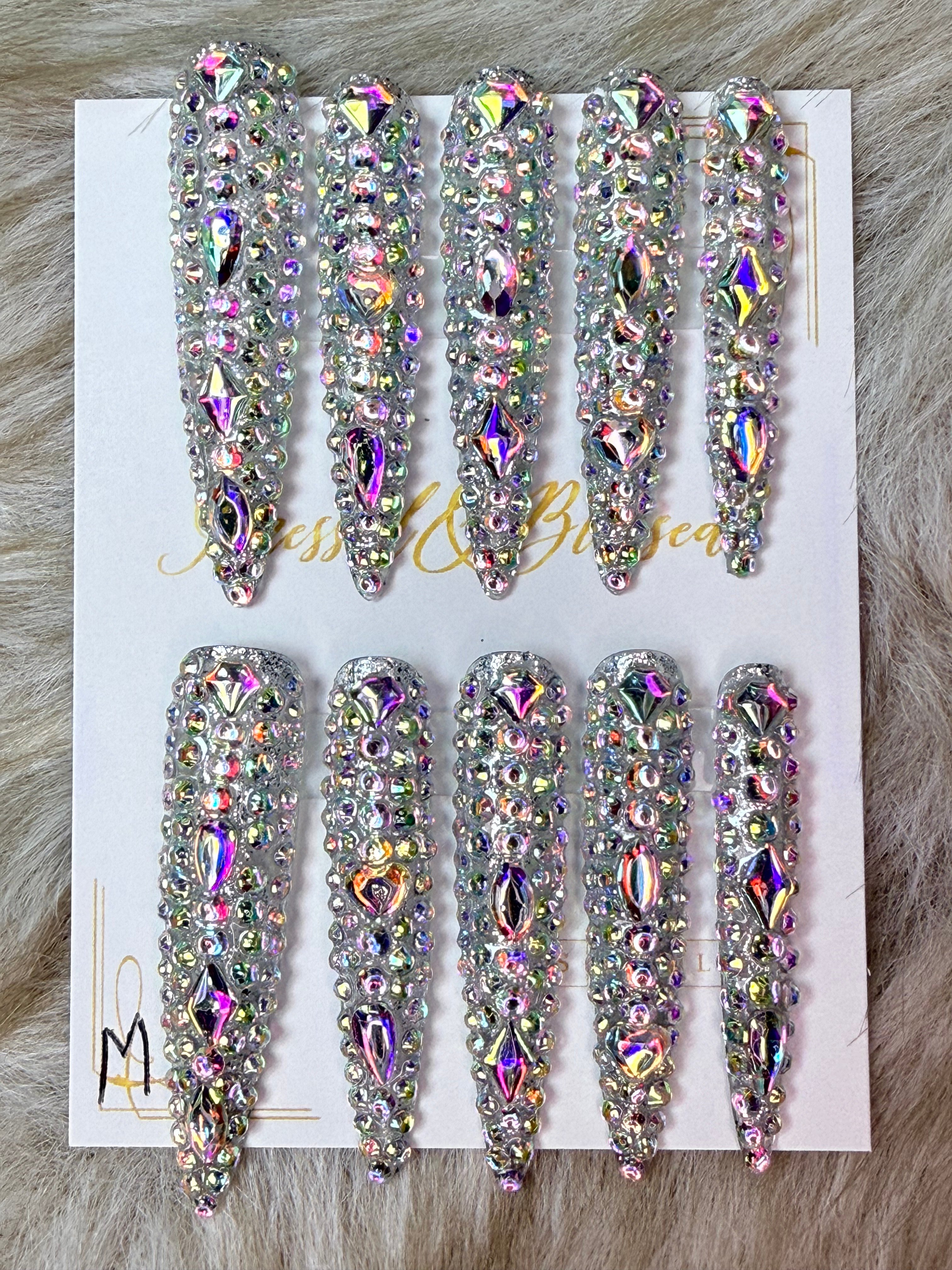 077 Million Watt Moment - Luxury Press-On Nails