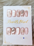 091 Rosé Quartz Luxe - Luxury Press-On Nails