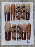 056 Leopard Legacy - Luxury Press-On Nails