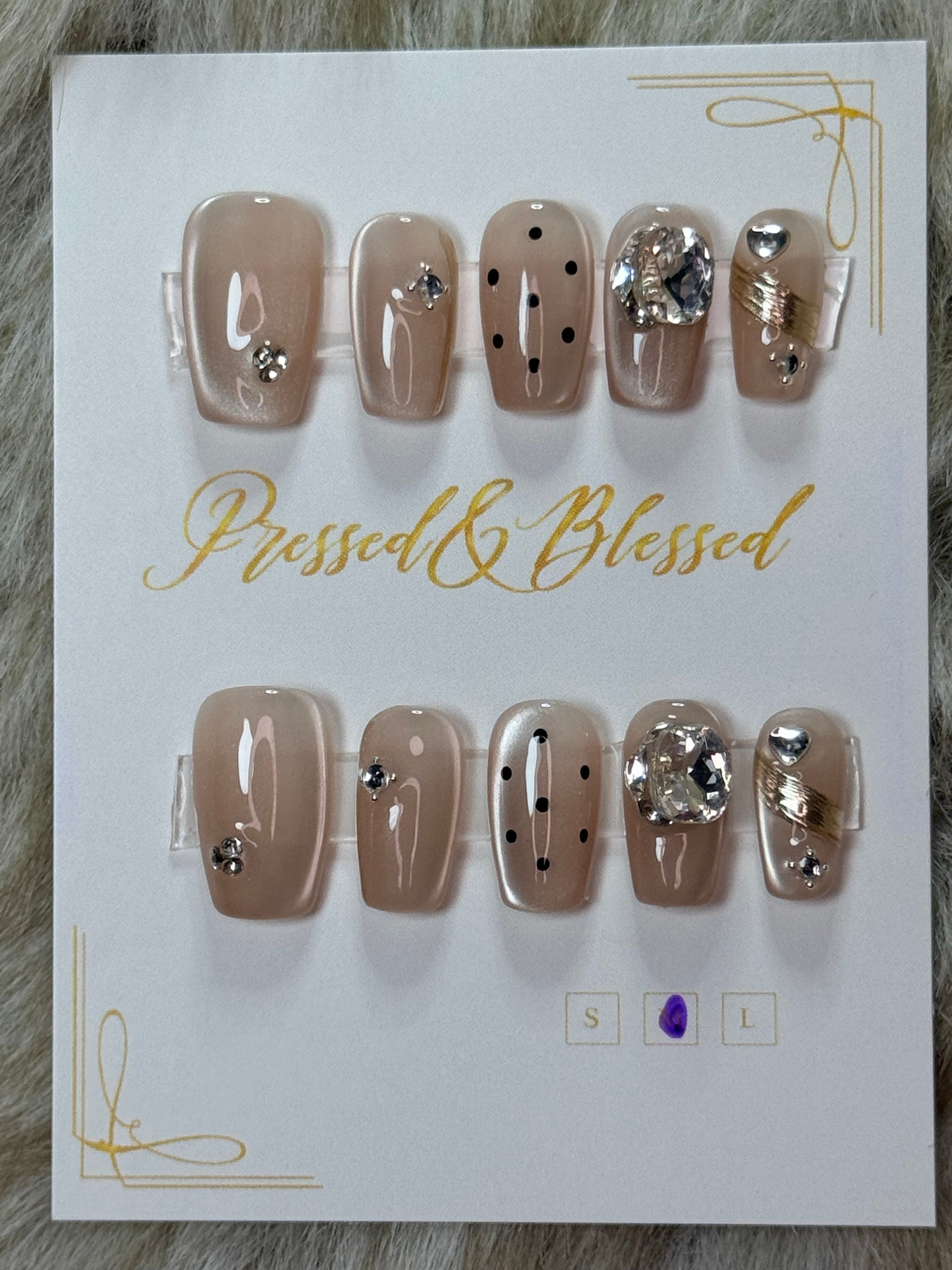 111 Dime Piece Flex - Luxury Press-On Nails
