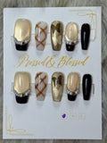 110 Rich Auntie Energy - Luxury Press-On Nails