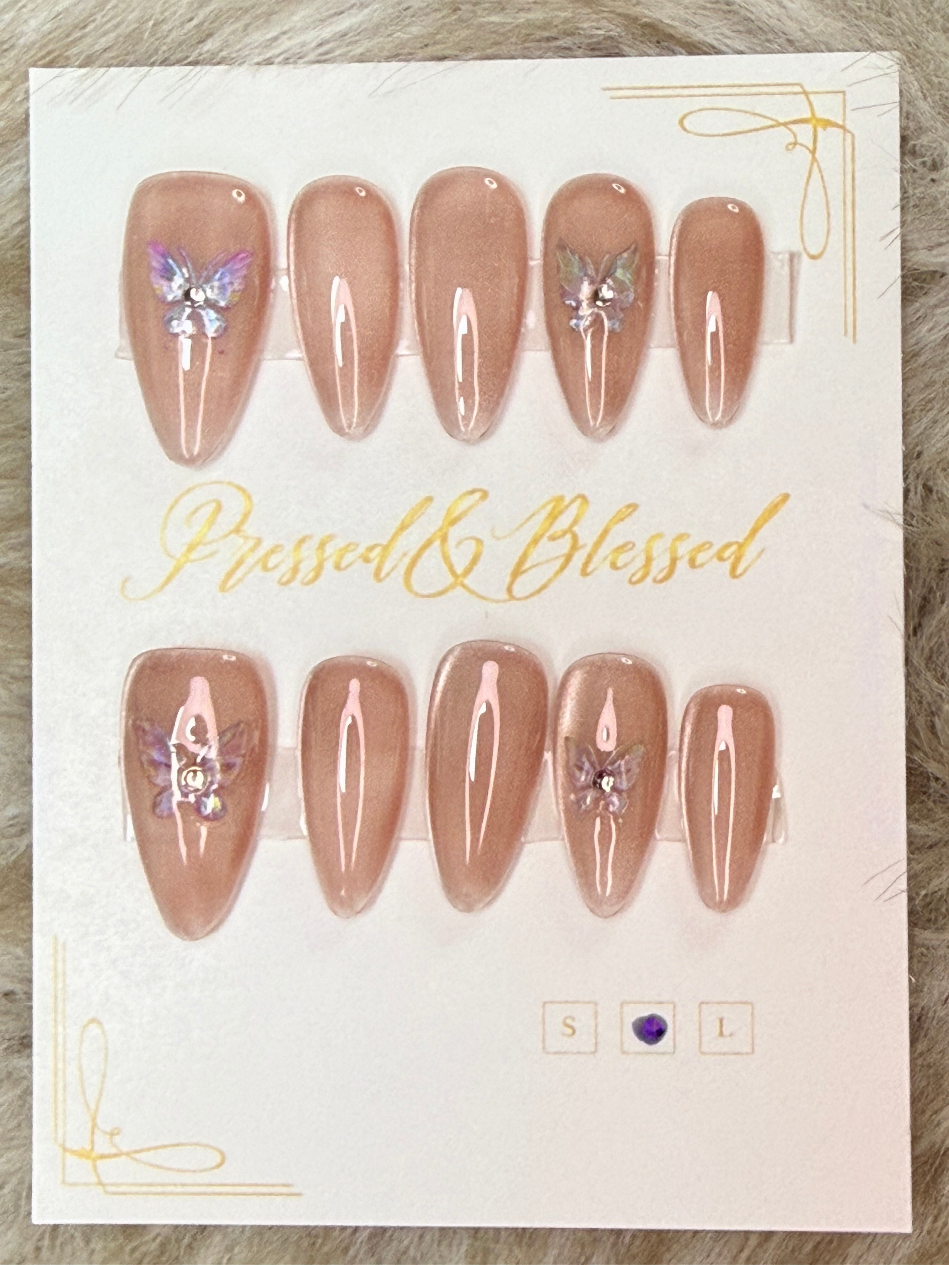 101 Butterly Kiss - Press-on Nails