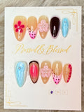 105 Summer Snack - Luxury Press-On Nails