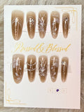099 Toffee Twirl - Press-On Nails