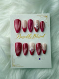 072 Rosé After Dark - Press-On Nails