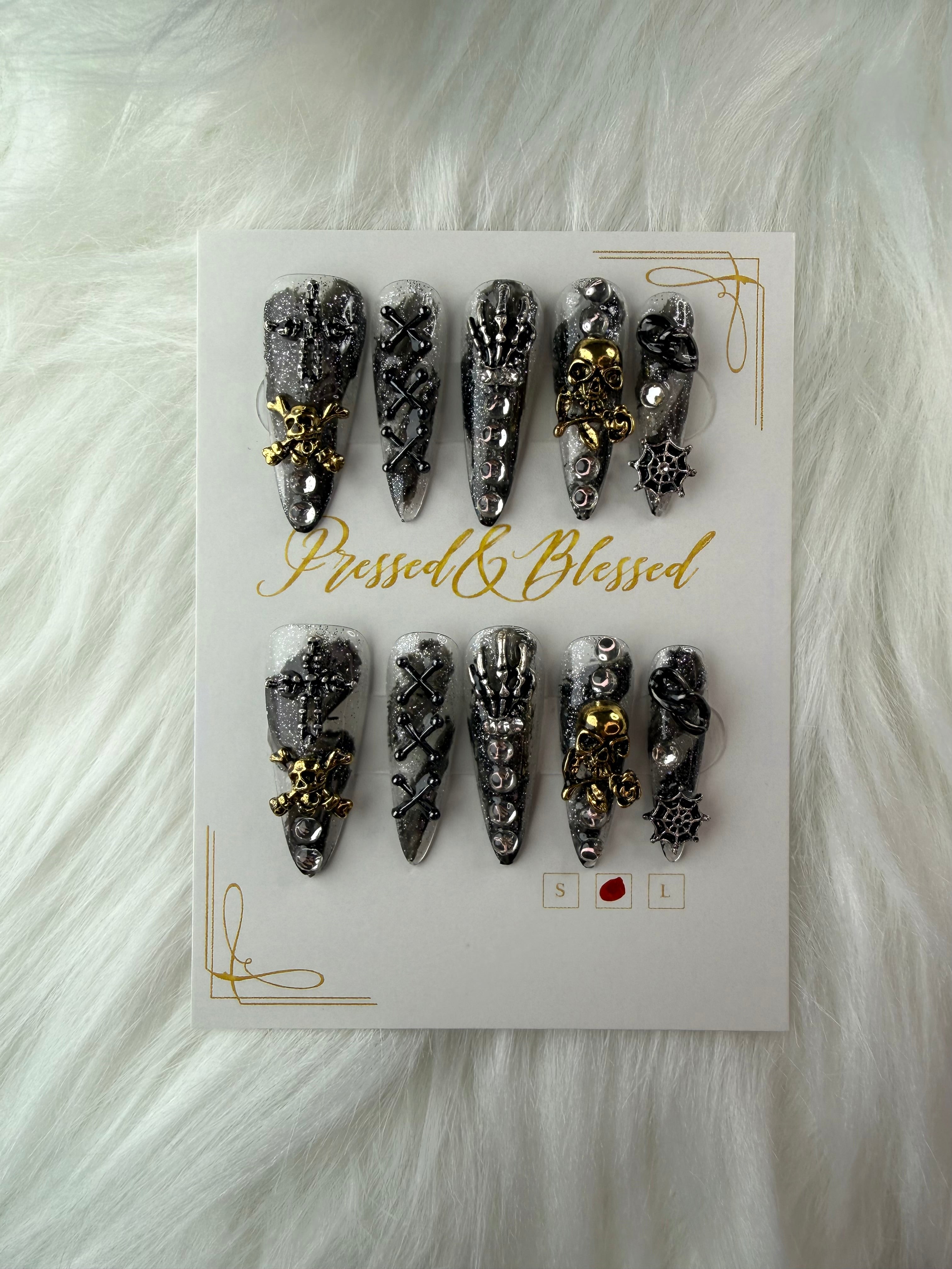 023 Baroque Empress - Luxury Press-On Nails