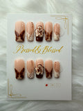 029 Caramel Flutter - Luxury Press-On Nails