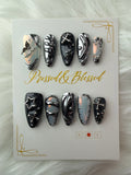 182 Came to Conquer - Luxury Press-On Nails