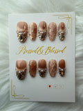 177 Champagne Treasury - Luxury Press-On Nails