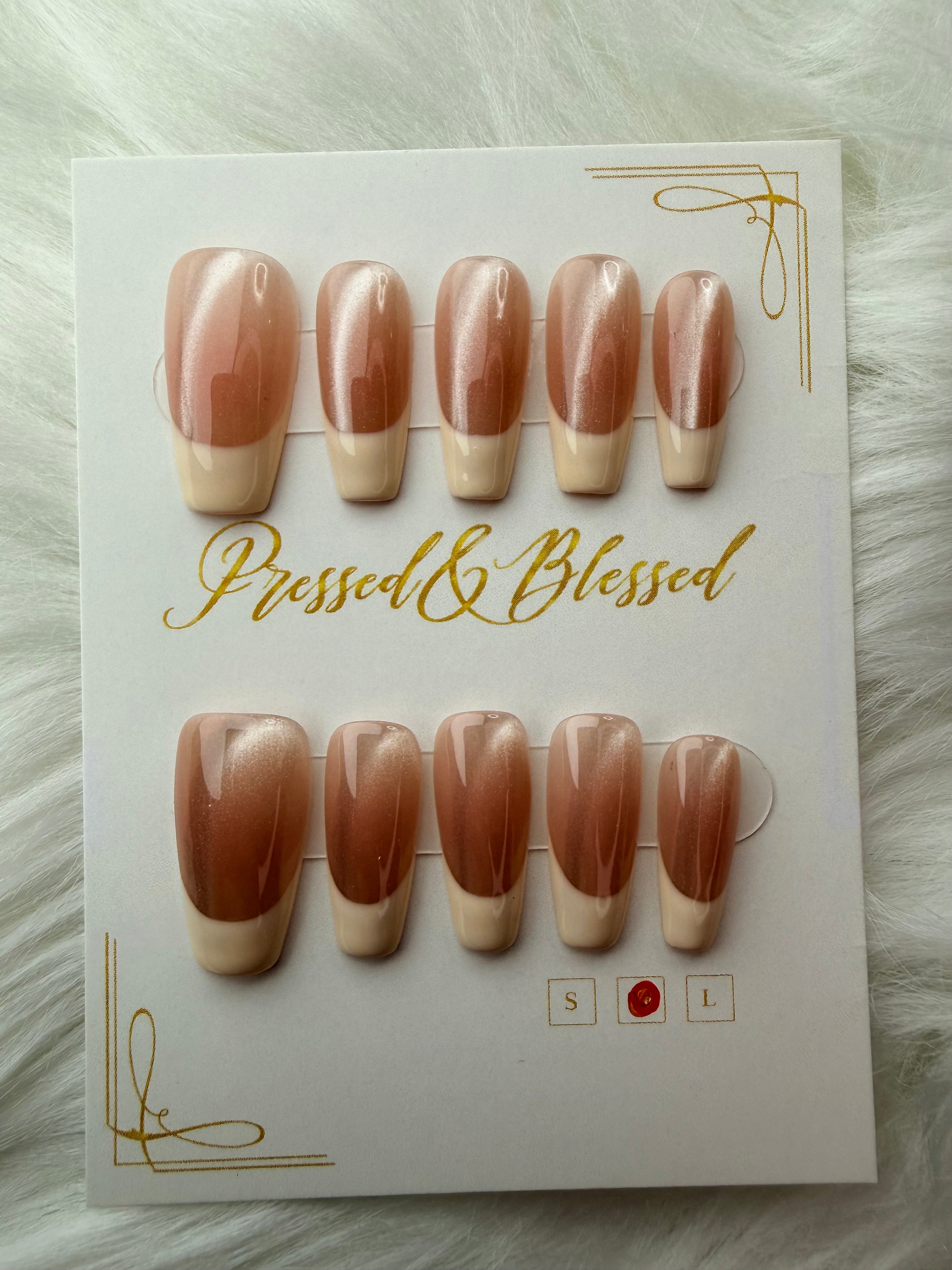 175 Cream Couture - Luxury Press-On Nails