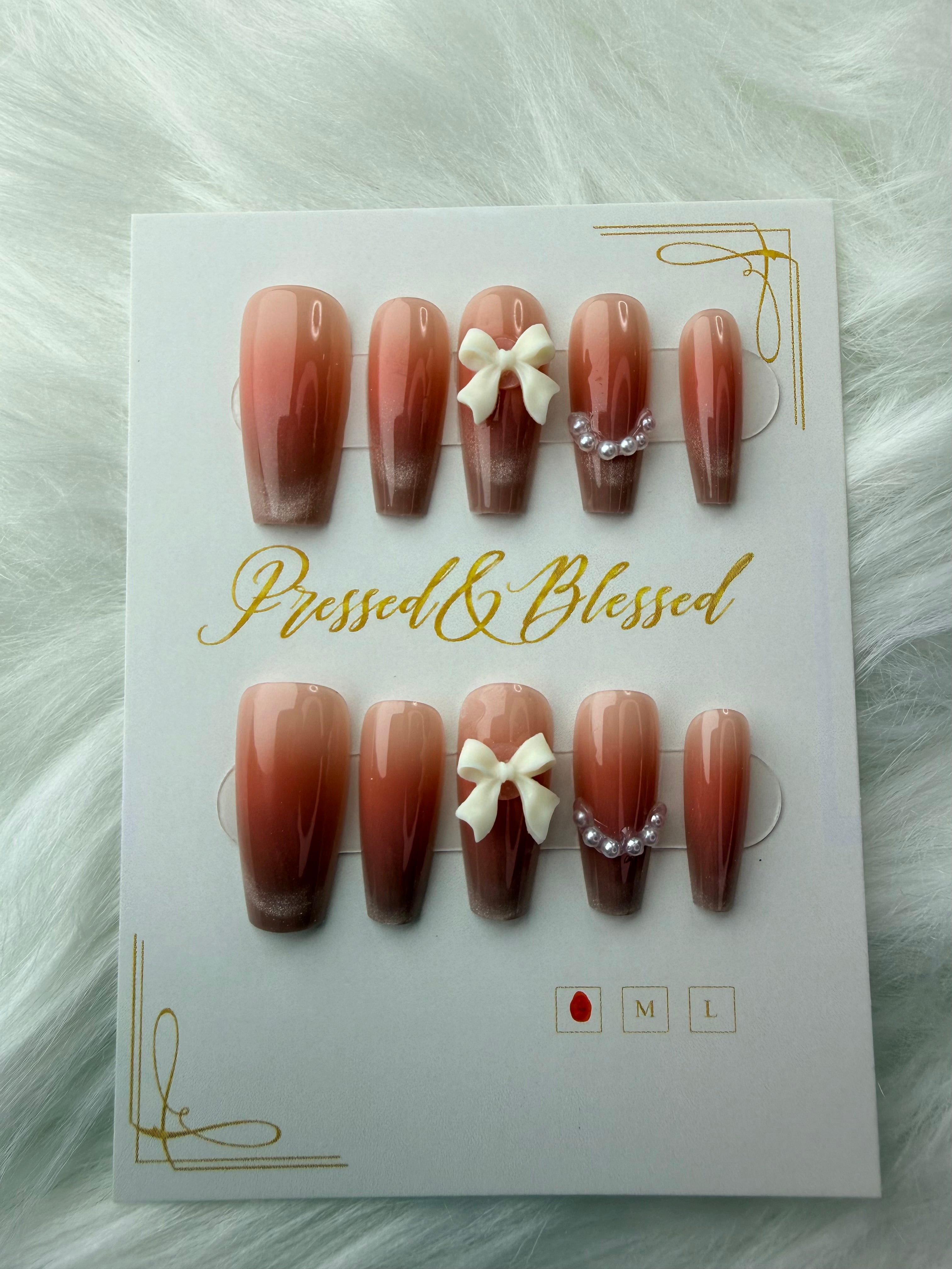 173 Sweet Surrender - Luxury Press-On Nails