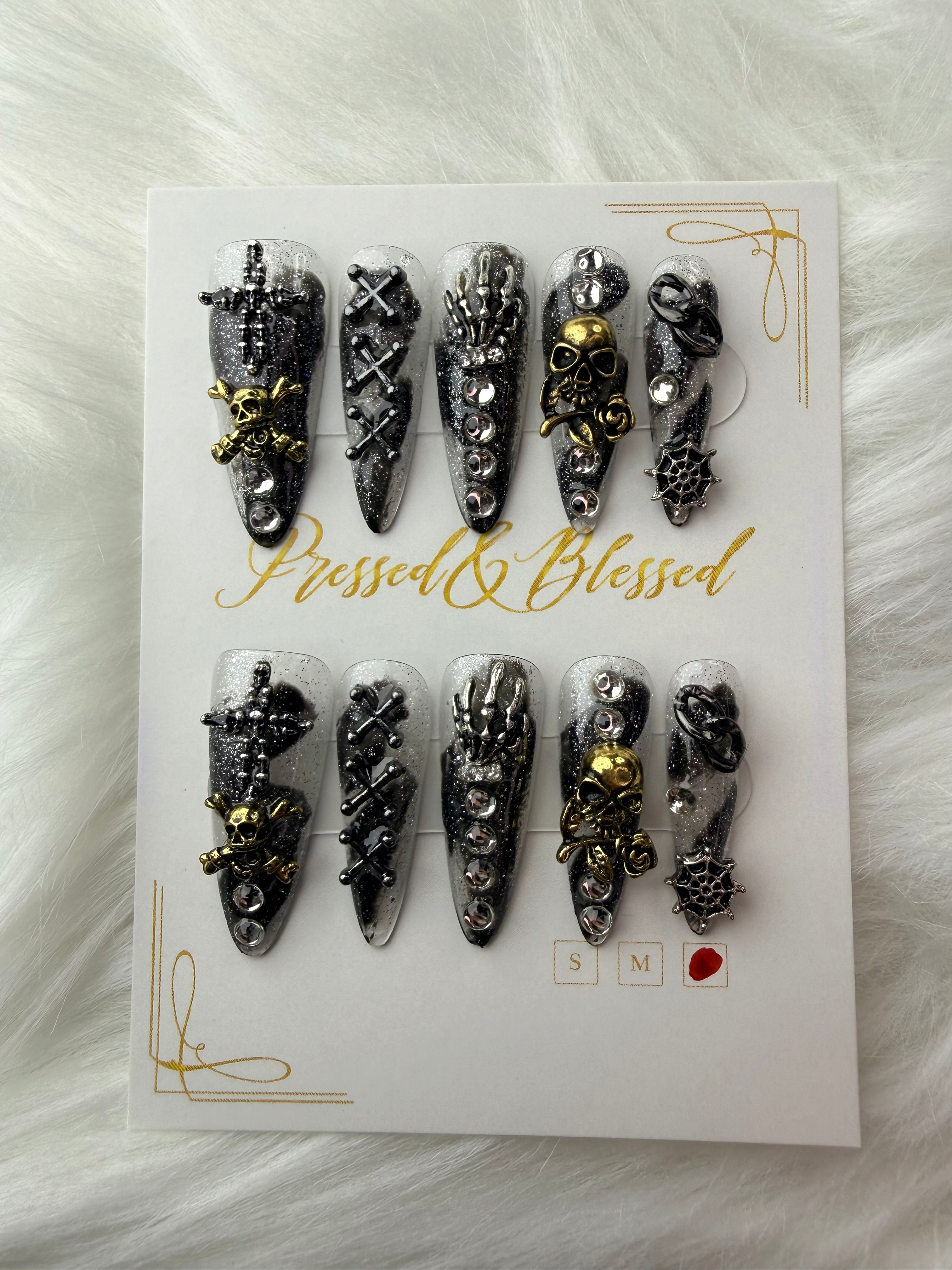 172 The Long Night - Luxury Press-On Nails