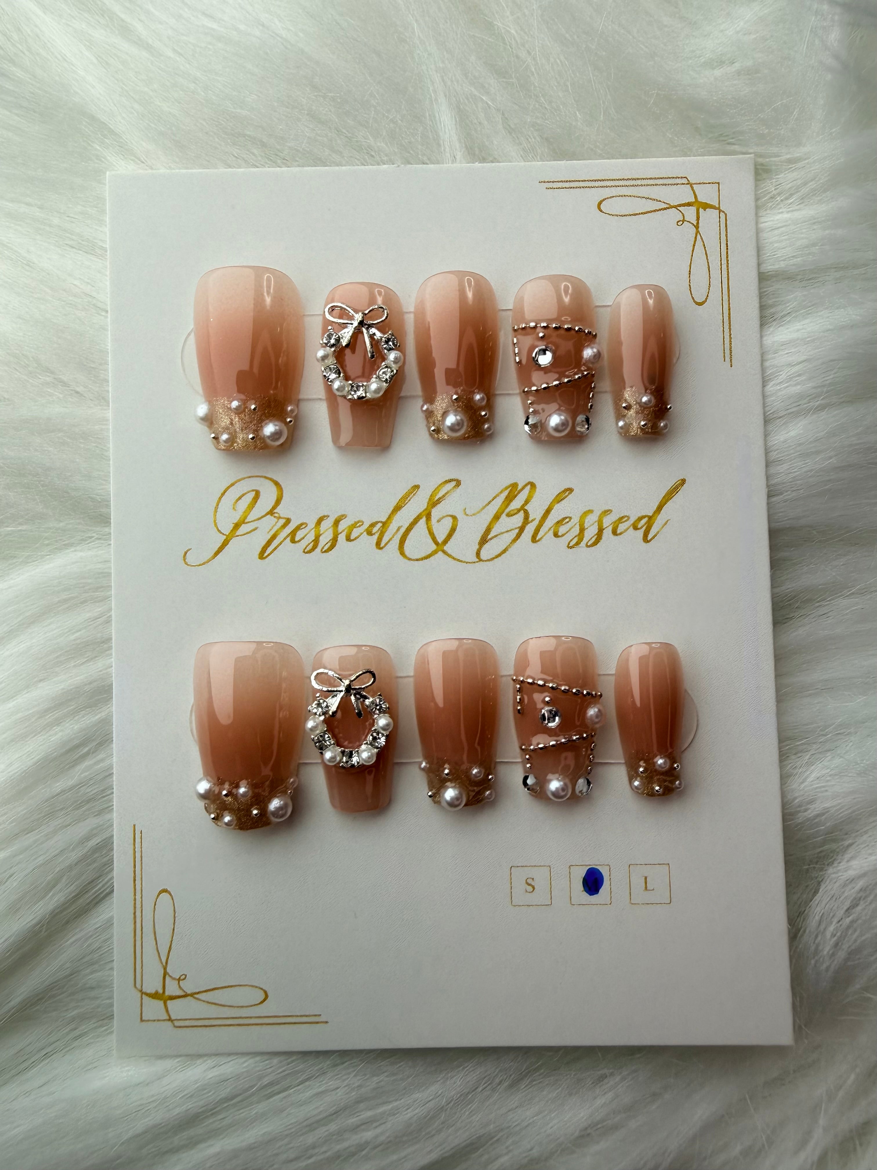 167 Satin Stacks - Luxury Press-On Nails