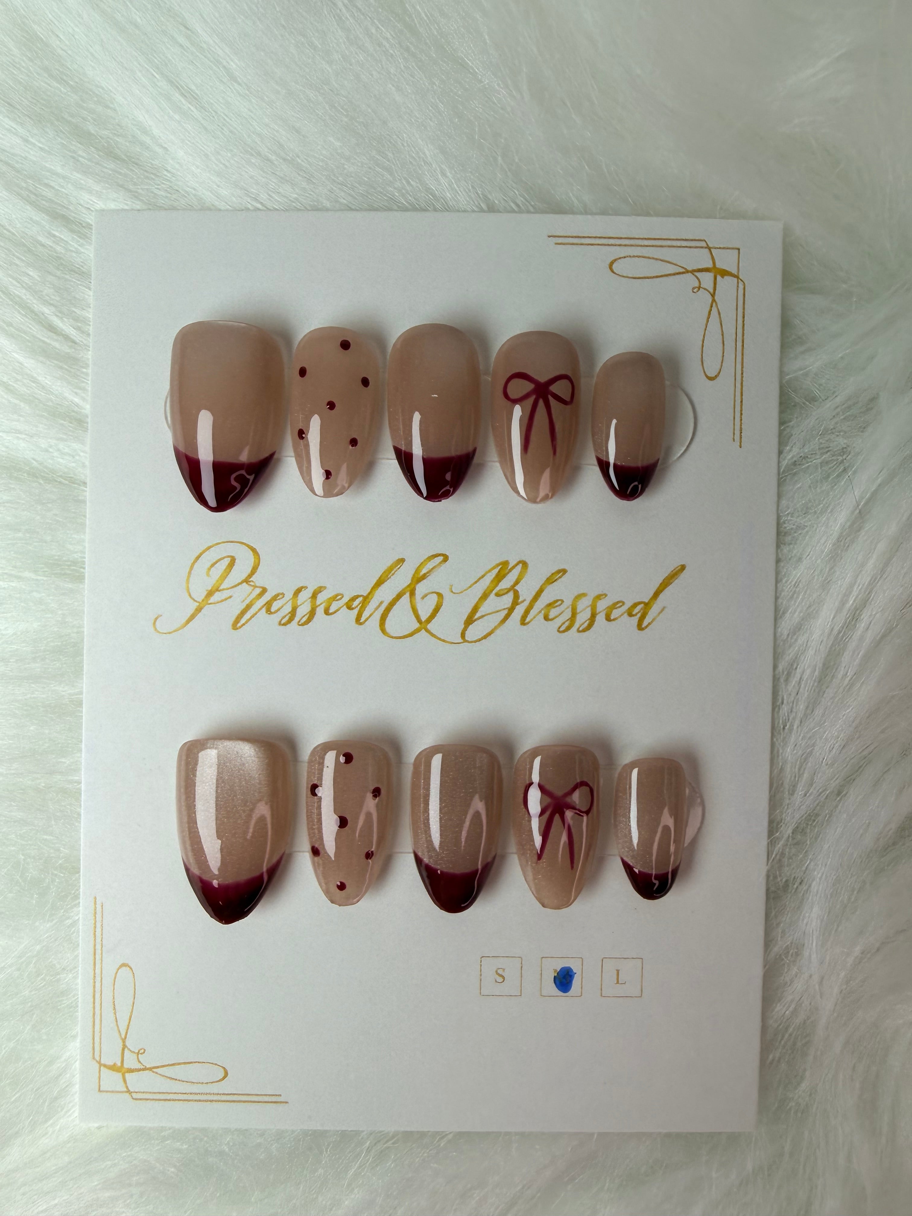 190 Velvet Ribbon - Press-On Nails