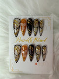 017 Molten Majesty - Luxury Press-On Nails