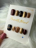 0001 The Gold Standard - Luxury Press-On Nails