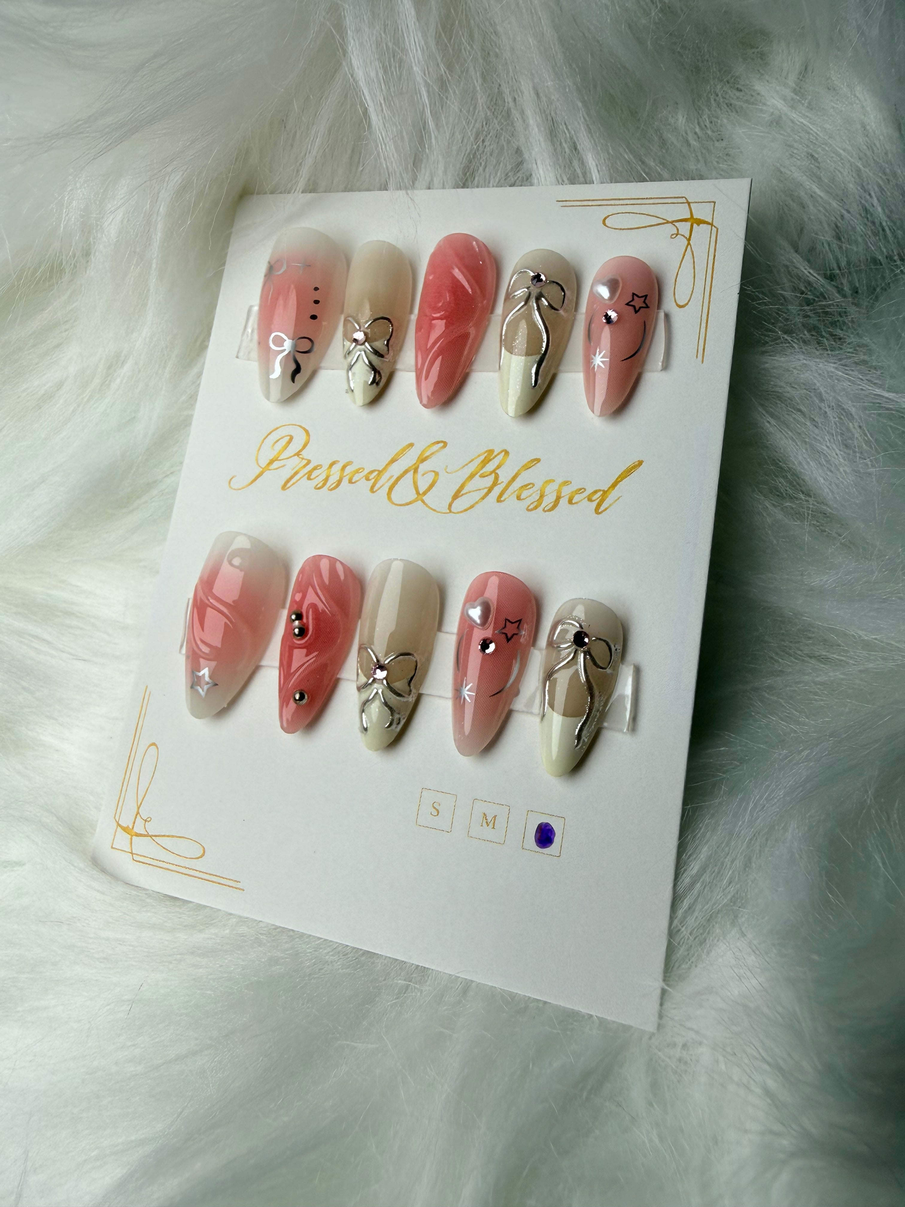 0028 Mila - Luxury Press-On Nails