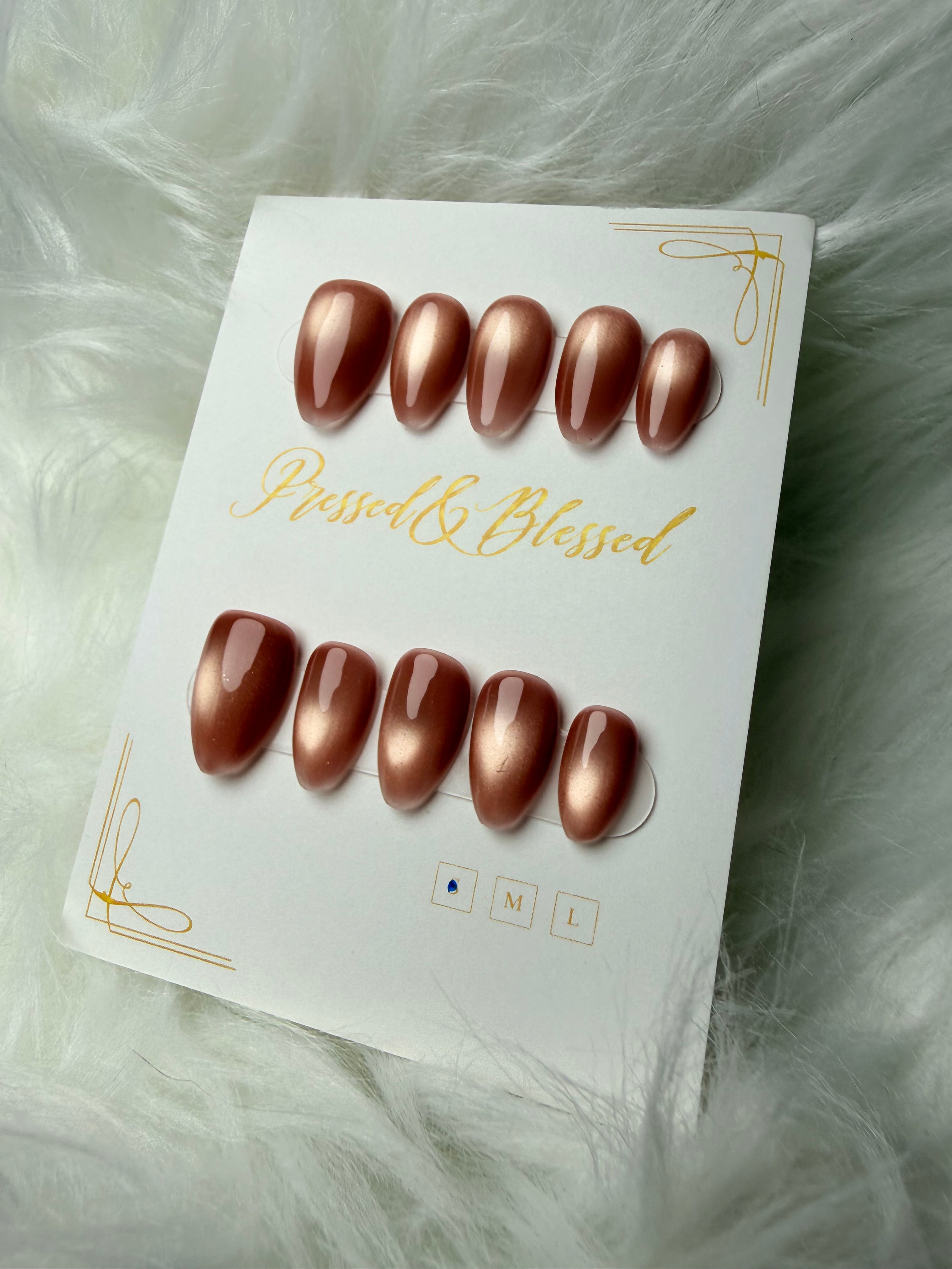 0048 Delilah - Luxury Press-On Nails