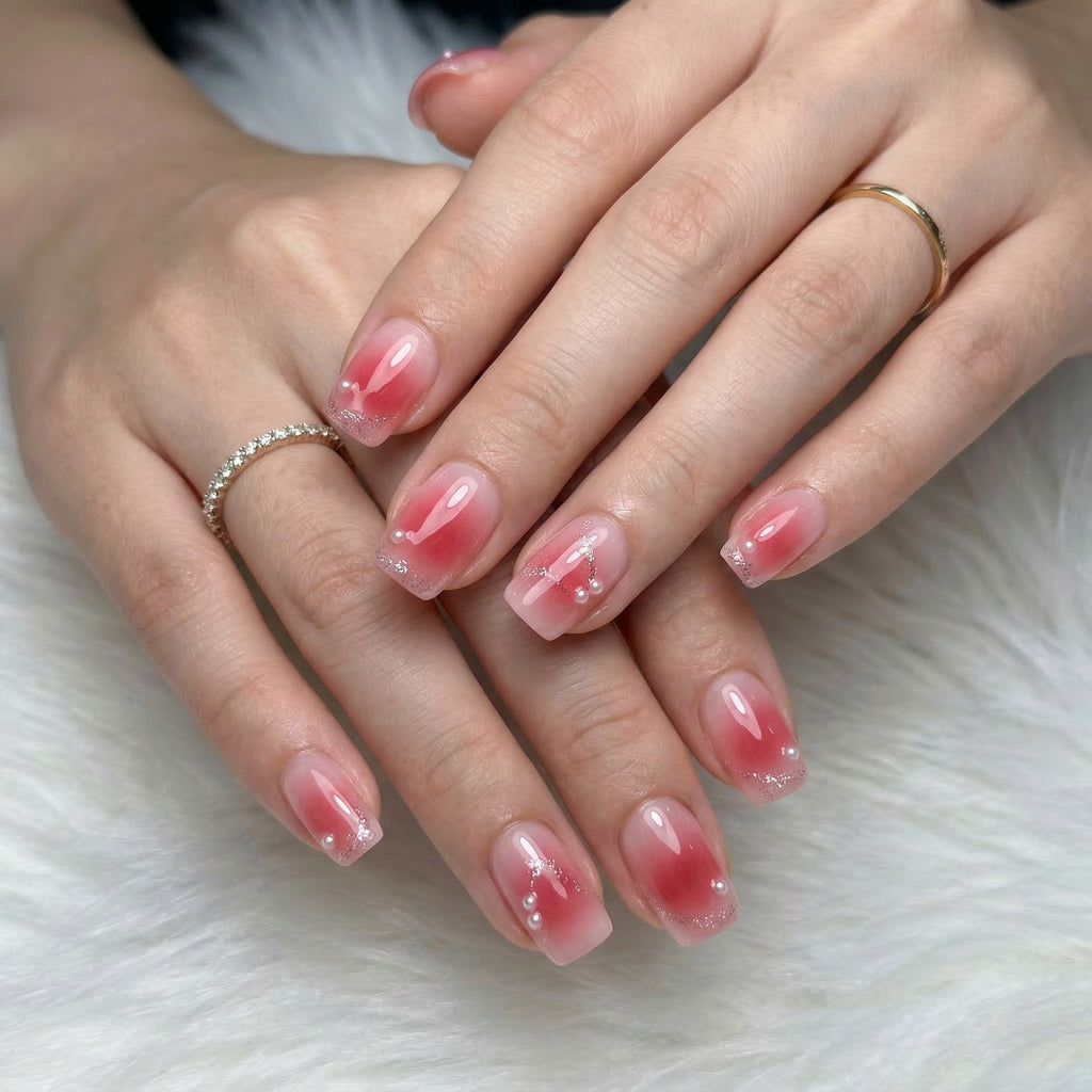193 - Strawberry Milk - Press-On Nails